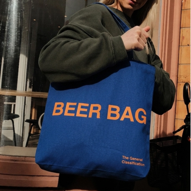 Oversized Tote Bag - Beer