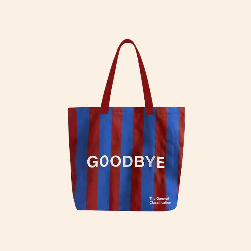 Oversized Tote Bag - Hello Goodbye