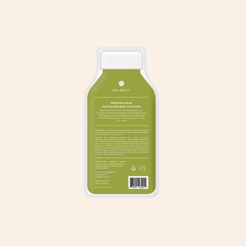 Revitalising Face Mask - Pineapple Bliss