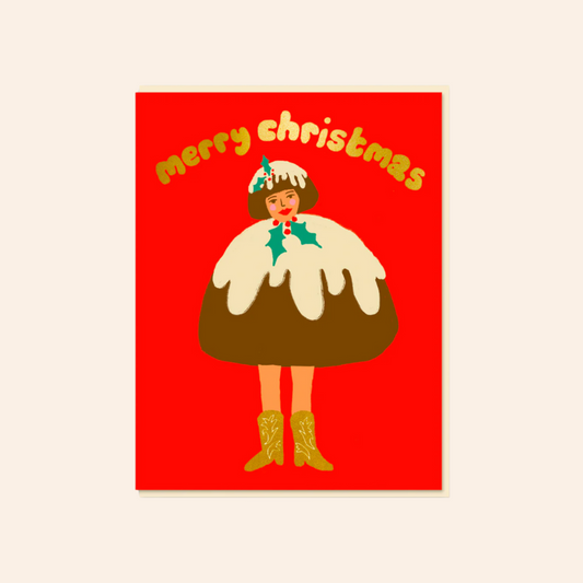 Pudding Boots Card