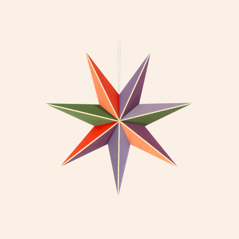 Remember Paper Star Lamp - Sirius