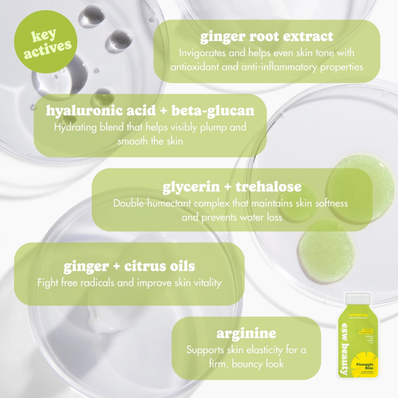 Revitalising Face Mask - Pineapple Bliss