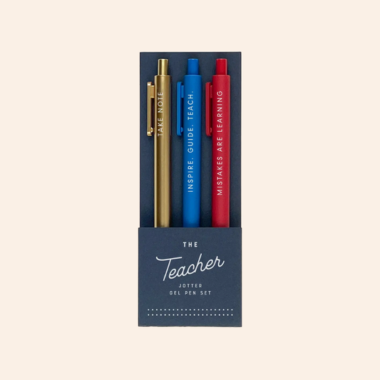 Gel Pen Set - Teacher
