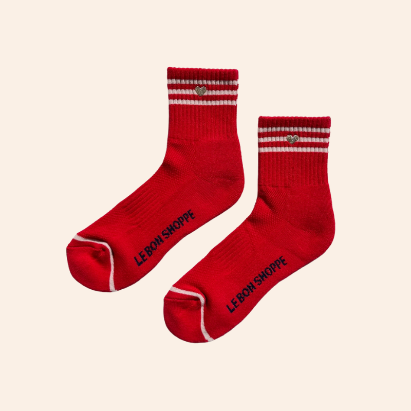 Girlfriend Socks - Scarlet Heart