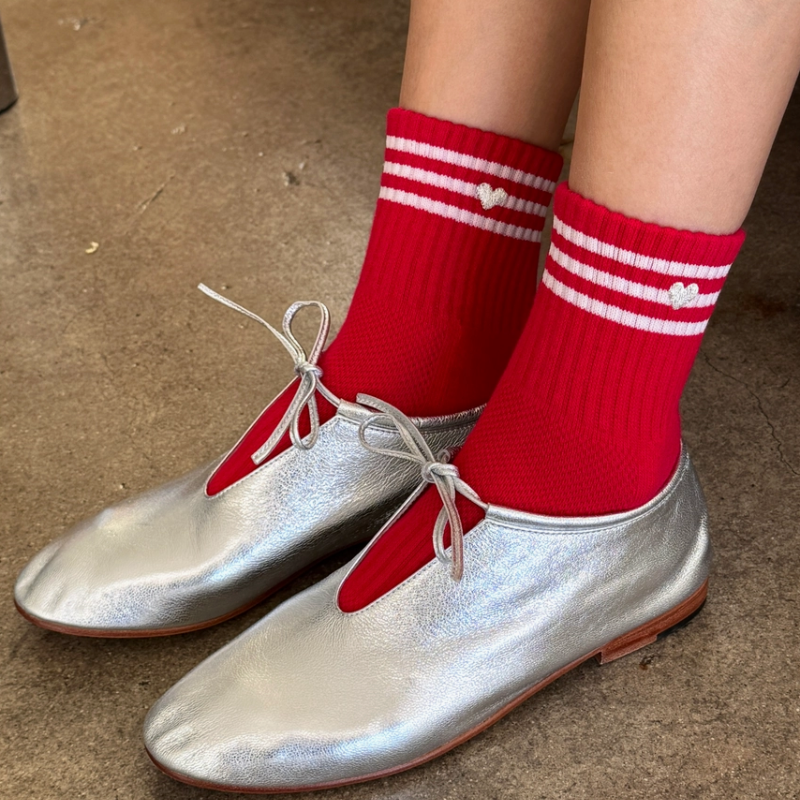 Girlfriend Socks - Scarlet Heart