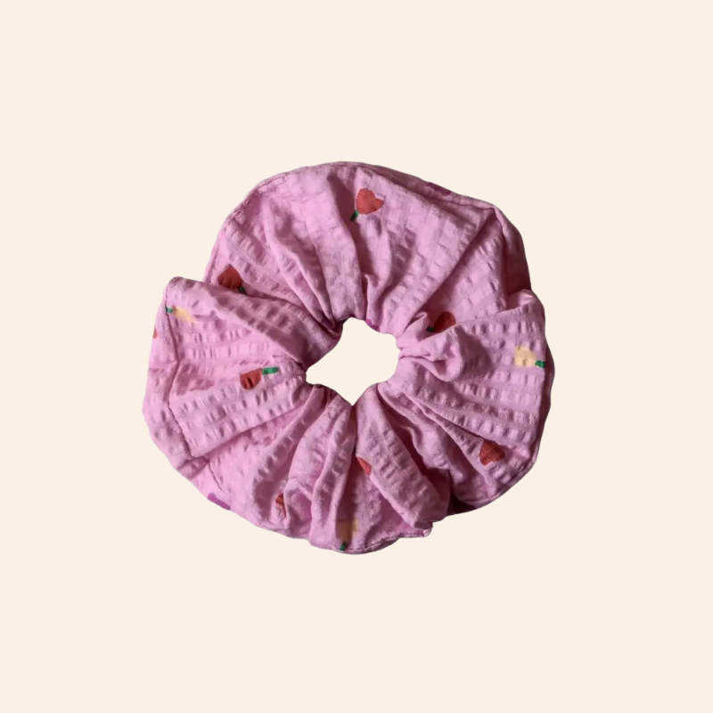 Seersucker Scrunchies