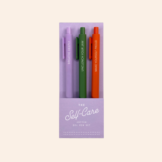 Gel Pen Set - Selfcare
