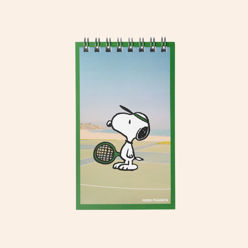 Snoopy Notebook - Tennis – Snoop Shrewsbury