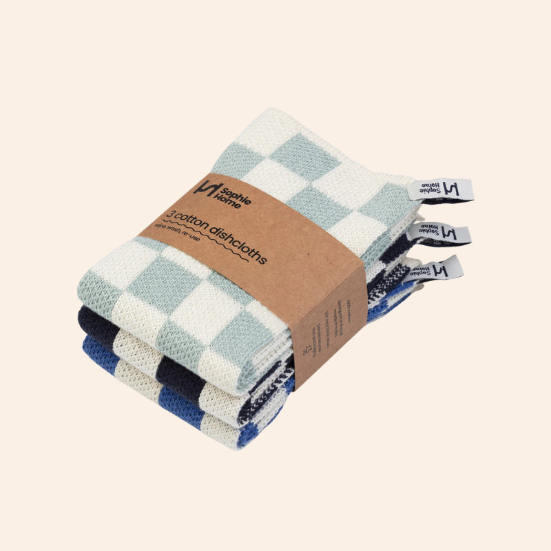 Reusable Dishcloths - Blues