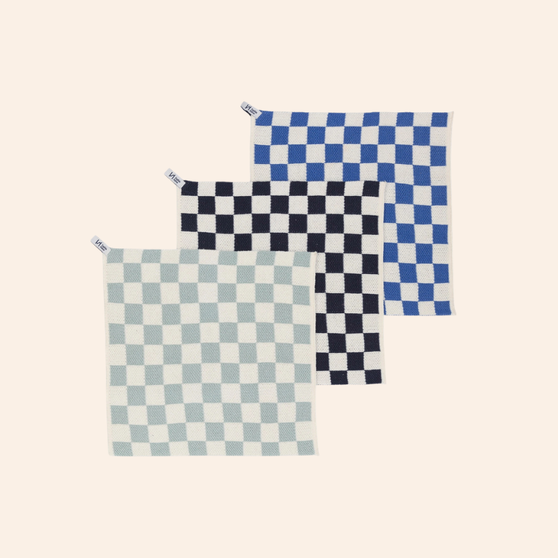 Reusable Dishcloths - Blues