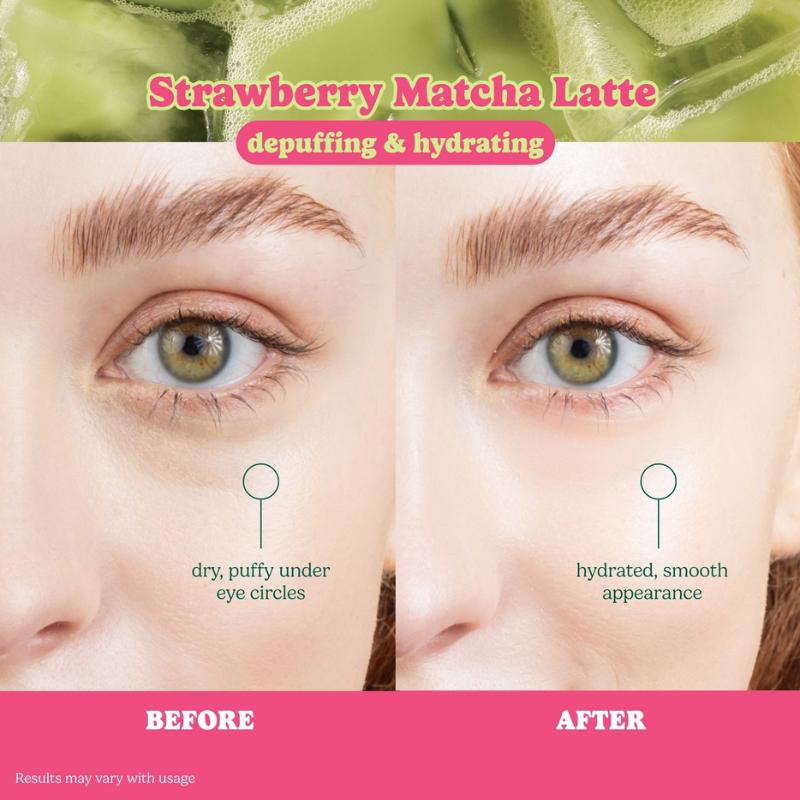 Eye Patches - Strawberry Matcha