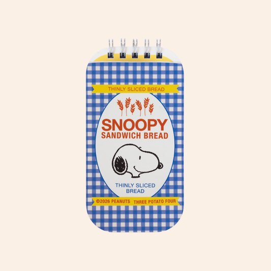 Snoopy Notebook - Sandwich Bread