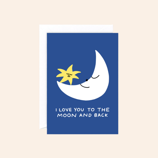 To the Moon and Back Card